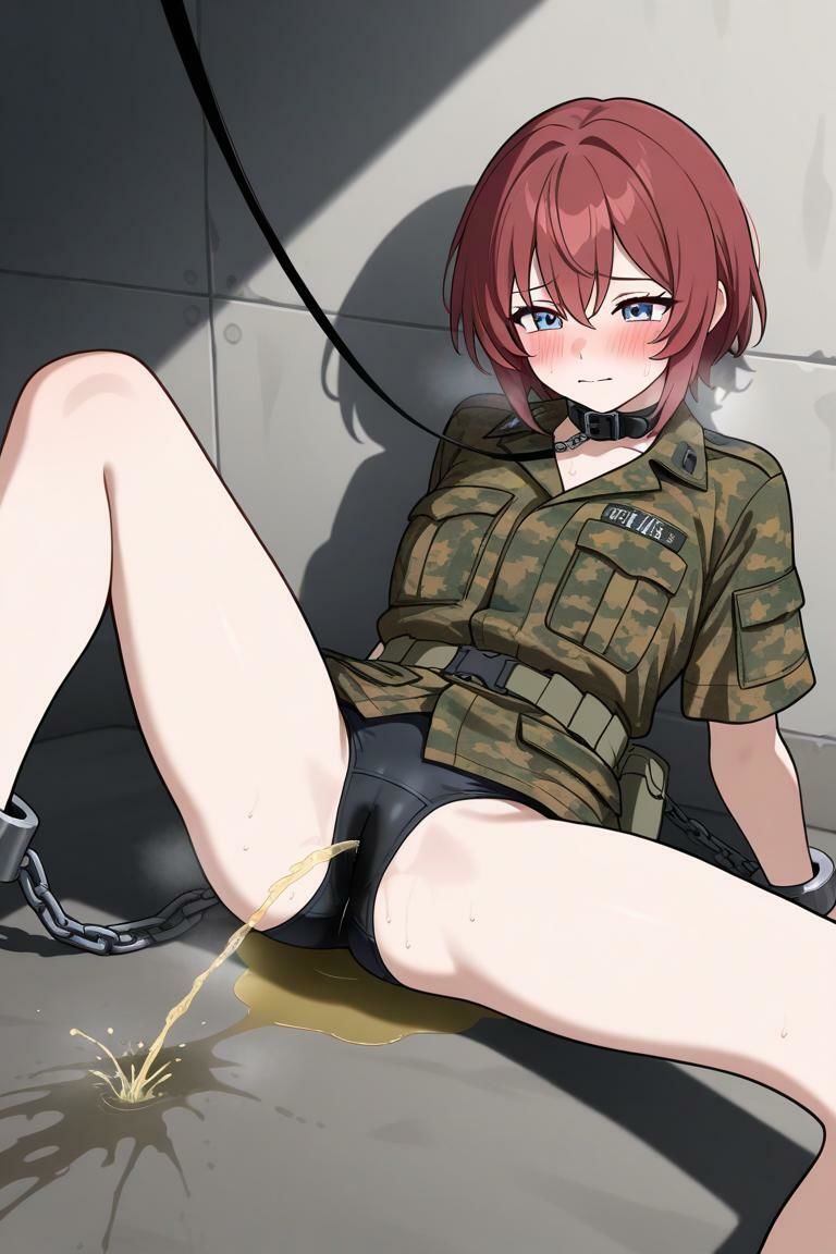 捕虜になった美人ソルジャー3 拘束姦458枚 画像7
