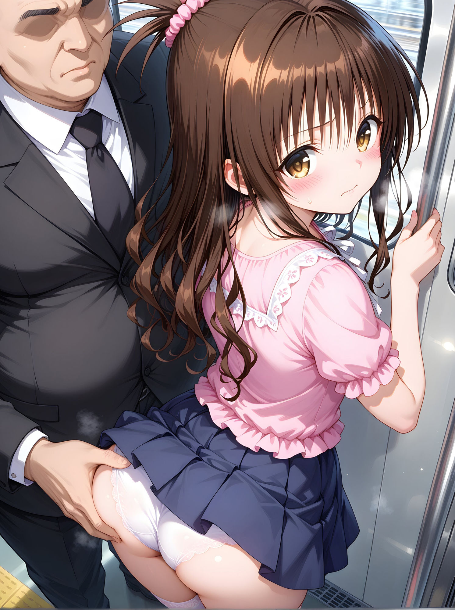 サンプル画像2:ミカンが痴●おじさんに寝取られて孕むまで(雪月花) [d_606005]