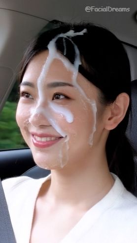 サンプル画像1:顔射後の余韻 – ドライブ編 Vol.1(FacialDreams) [d_606052]