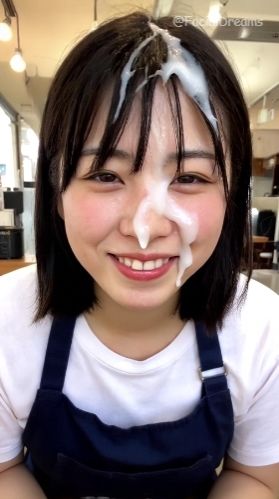 サンプル画像3:顔射後の余韻 – エプロン編 Vol.1(FacialDreams) [d_606063]