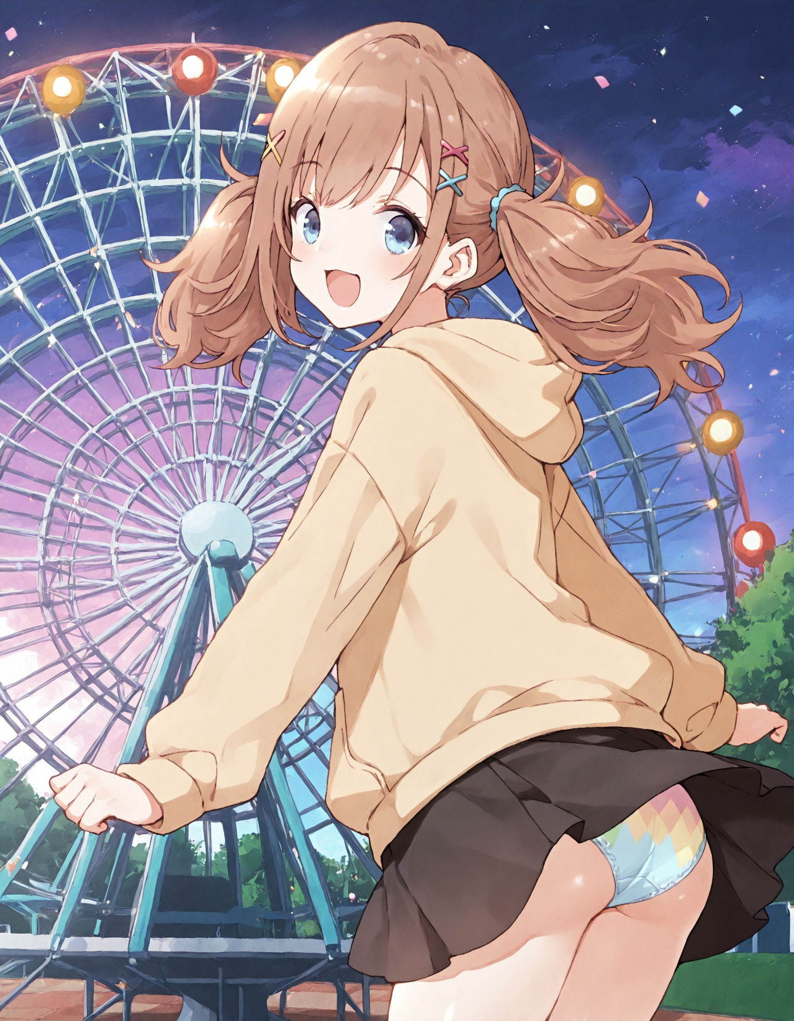 サンプル画像1:古〇くれあのパンチラ〜私服編〜(D.P.H.) [d_606078]