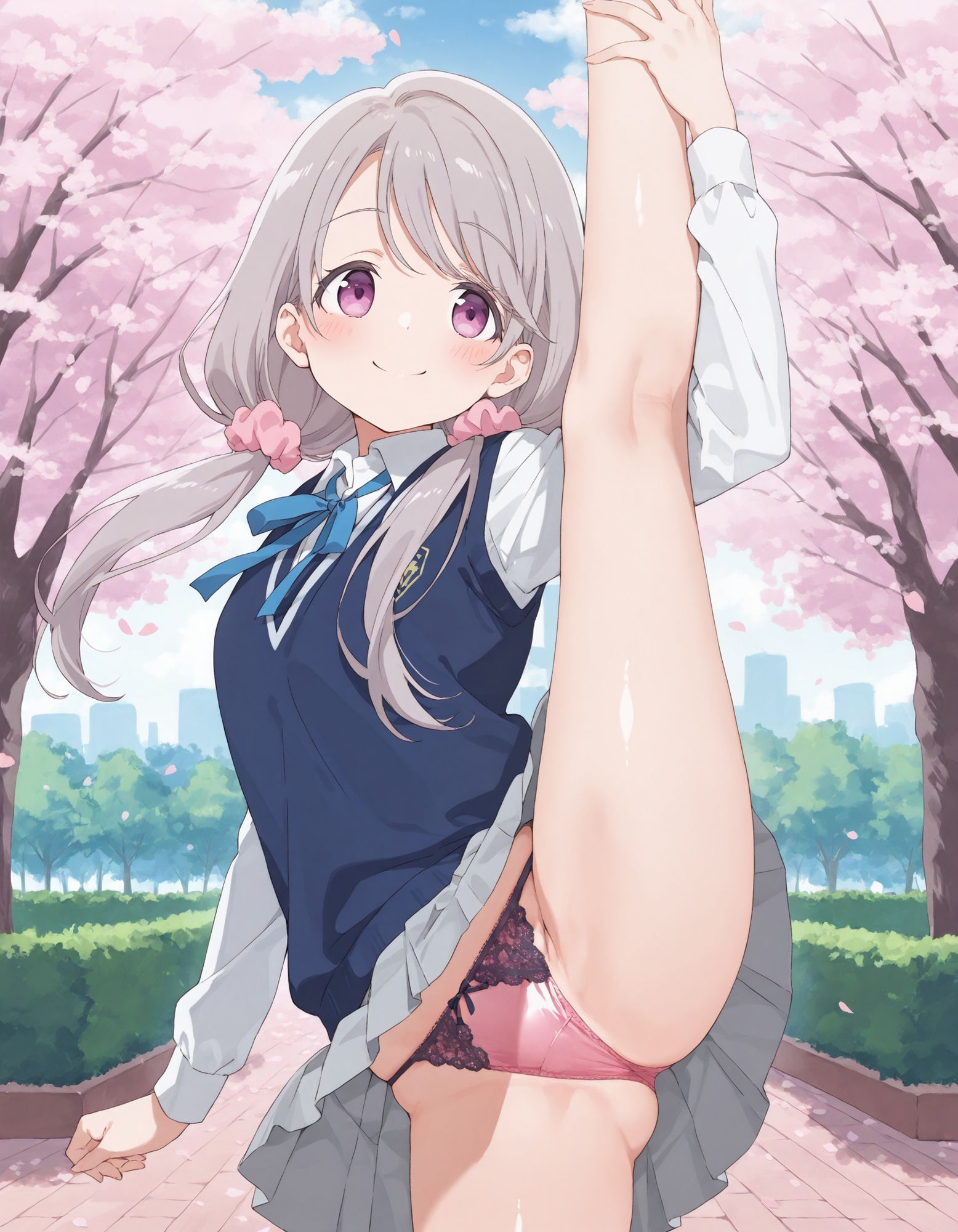 敷〇桜子のパンチラ〜制服編〜 画像3