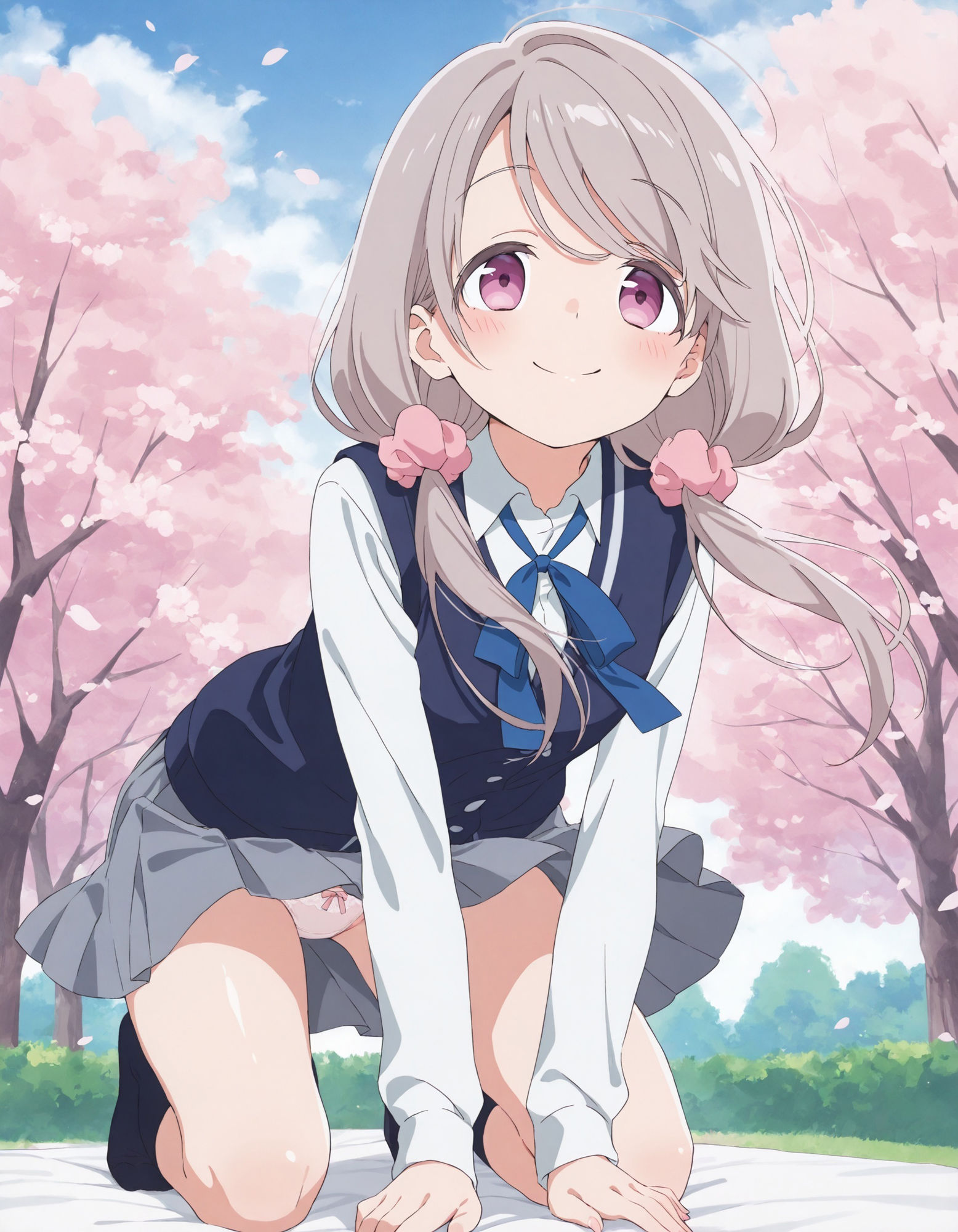 敷〇桜子のパンチラ〜制服編〜 画像4