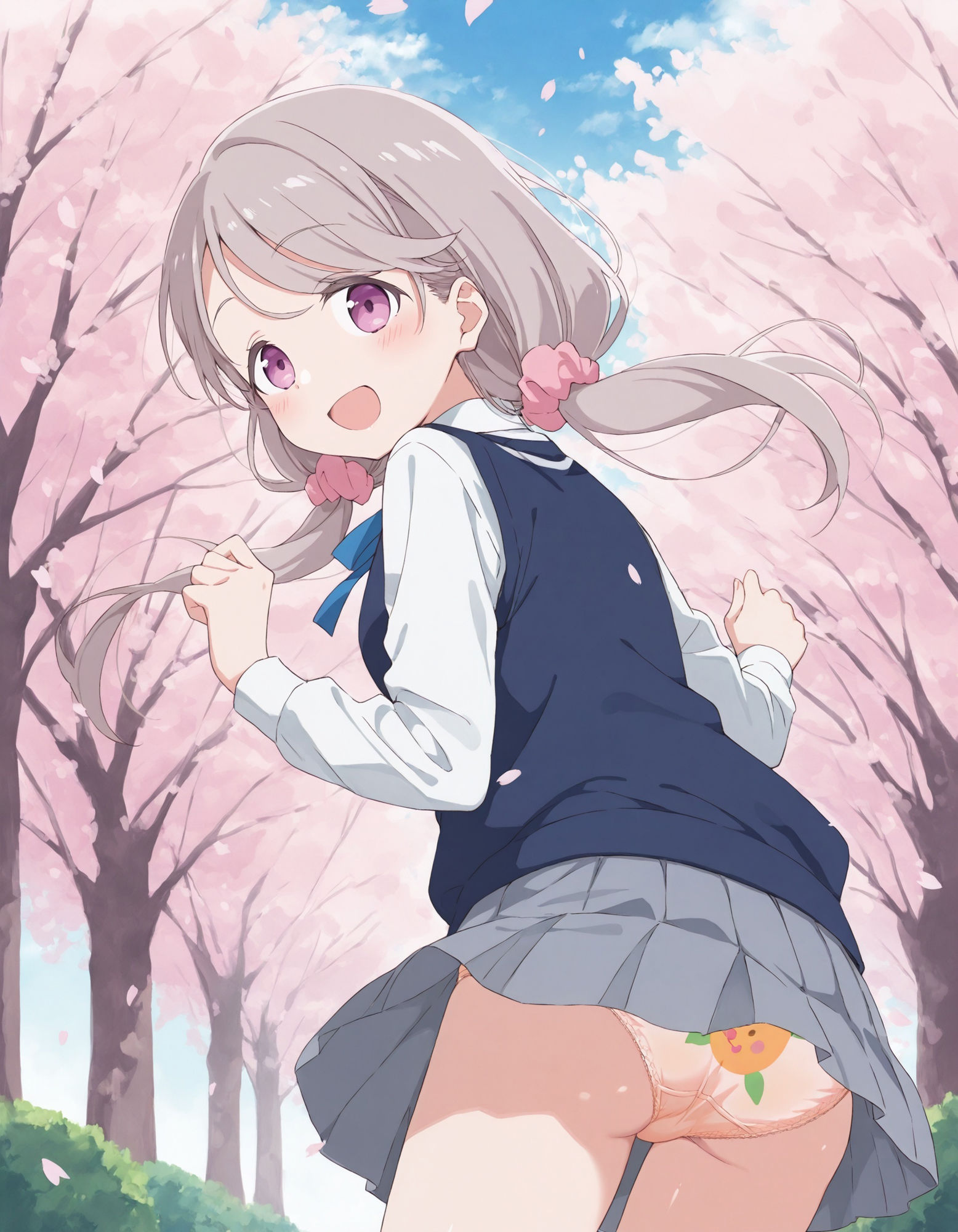 サンプル画像6:敷〇桜子のパンチラ〜制服編〜(D.P.H.) [d_606082]