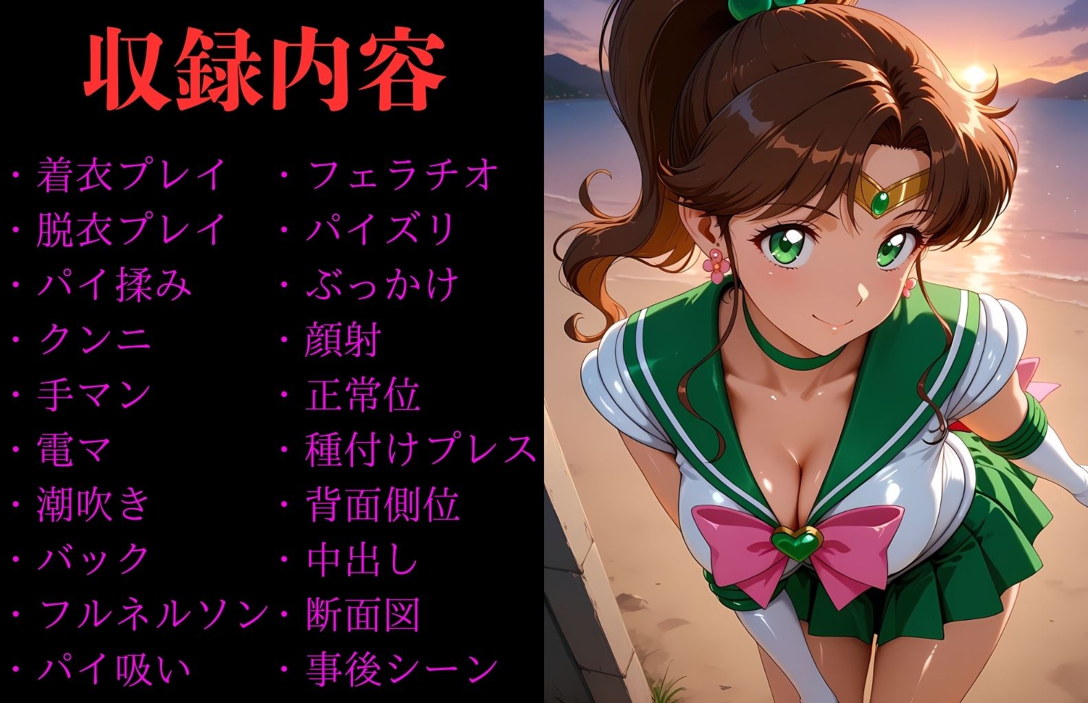 サンプル画像1:セーラージュ〇ター  ヒロイン寝取られ集(ホットケーキ) [d_606085]