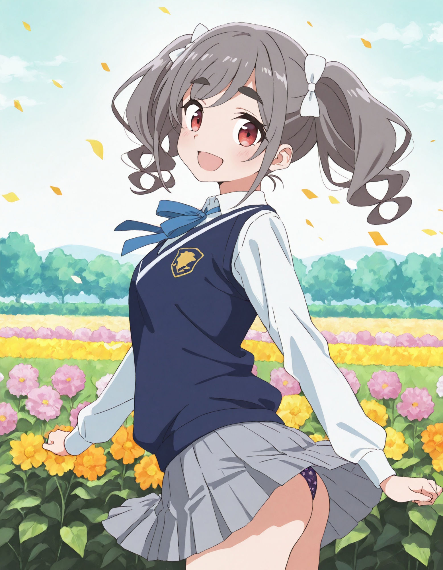 霧〇アンのパンチラ〜制服編〜 画像1
