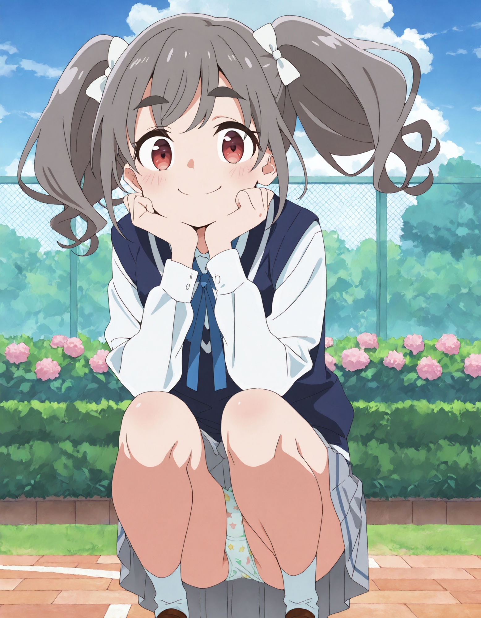 サンプル画像2:霧〇アンのパンチラ〜制服編〜(D.P.H.) [d_606086]