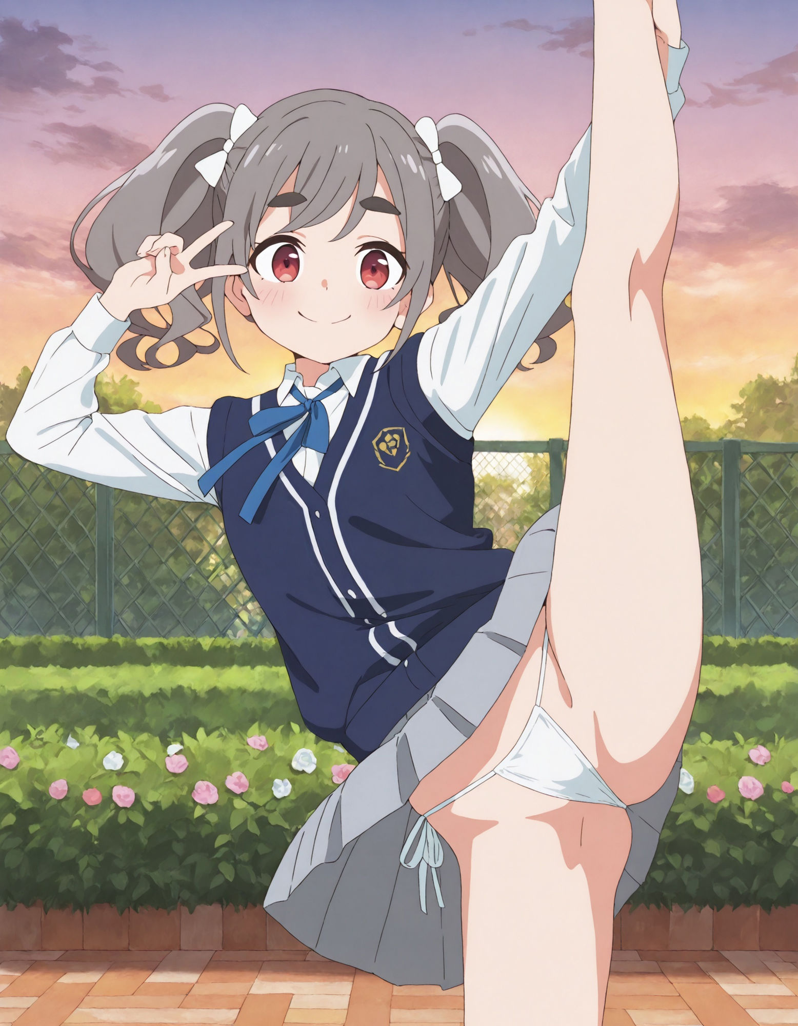 霧〇アンのパンチラ〜制服編〜 画像7
