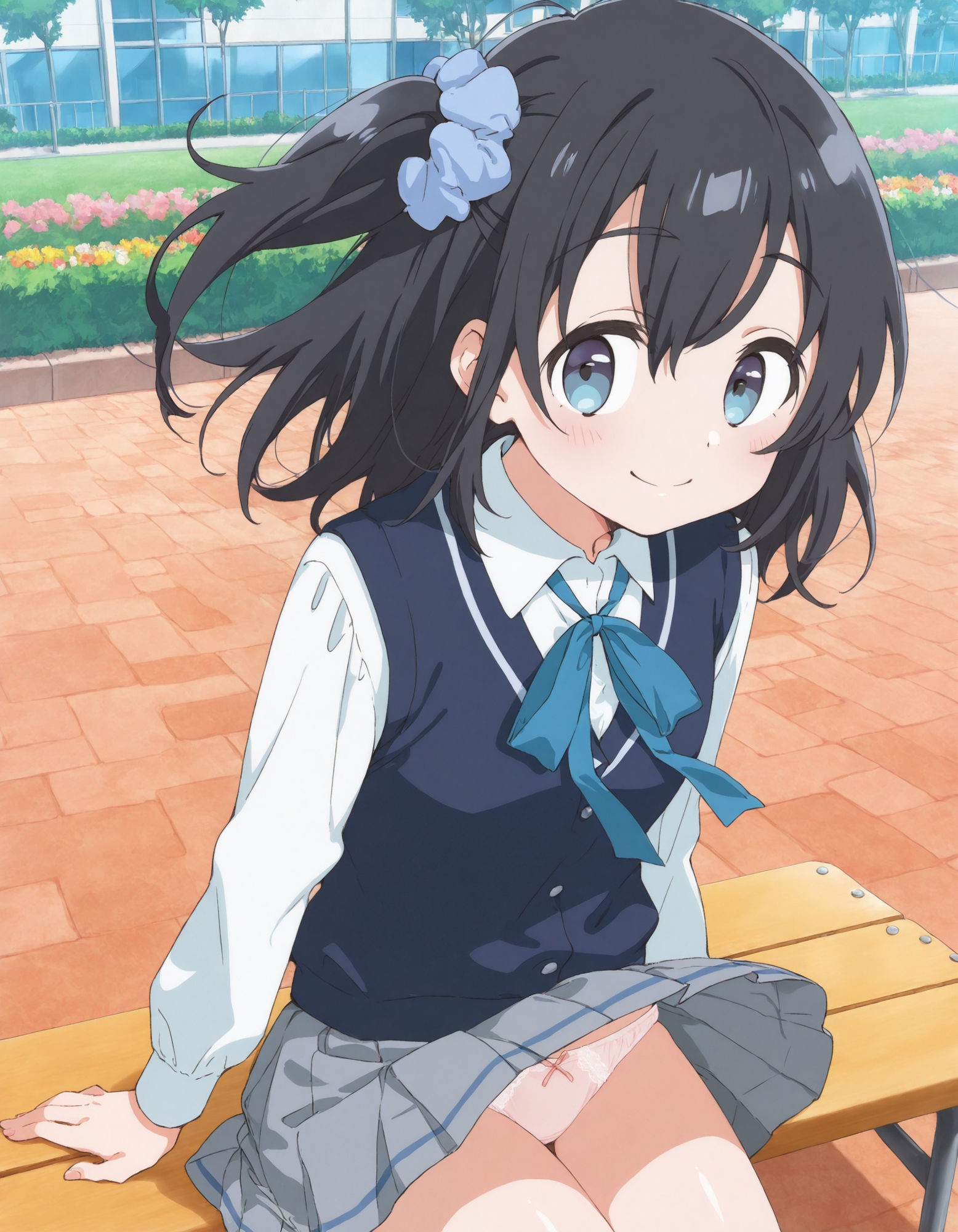 サンプル画像2:雨〇さつきのパンチラ〜制服編〜(D.P.H.) [d_606087]