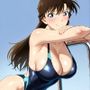 毛〇蘭  スク水巨乳