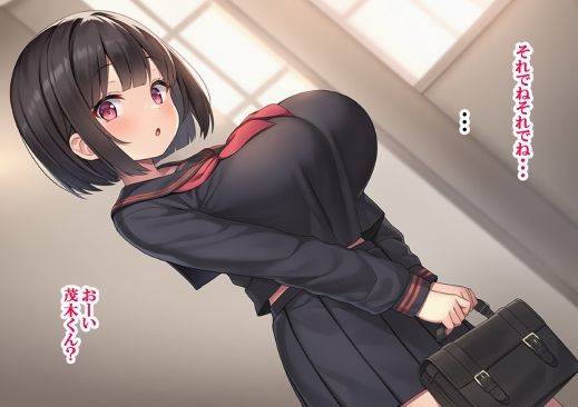 サンプル画像1:彼氏のために露出していたら同級生に撮影られた話(さざなみ) [d_606188]