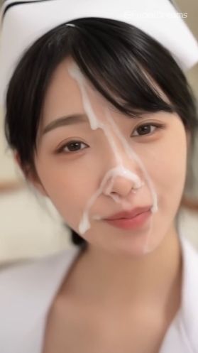 サンプル画像1:顔射後の余韻 – ナース編 Vol.1(FacialDreams) [d_606253]