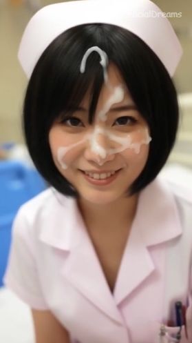 サンプル画像2:顔射後の余韻 – ナース編 Vol.1(FacialDreams) [d_606253]