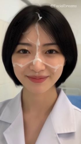 サンプル画像3:顔射後の余韻 – ナース編 Vol.1(FacialDreams) [d_606253]