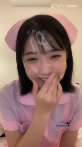 サンプル画像5:顔射後の余韻 – ナース編 Vol.1(FacialDreams) [d_606253]