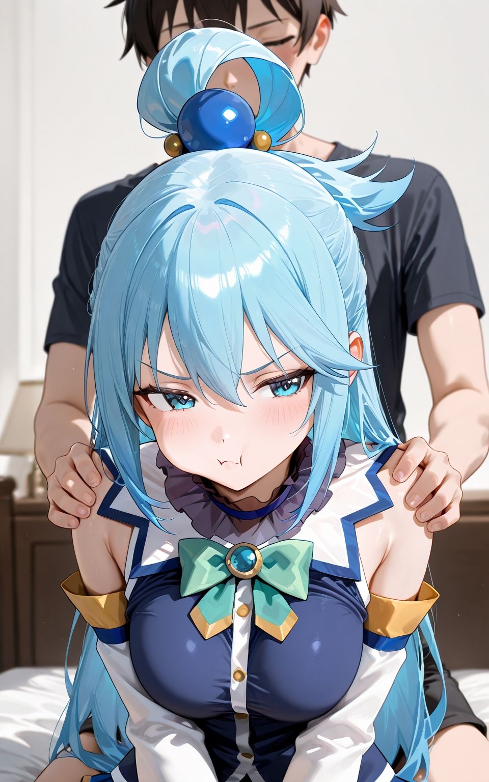 サンプル画像3:「他の女と遊んでたんでしょ…！」嫉妬して不機嫌なア〇アをなだめようとセックスしたらやりすぎてしまった件(いちはち) [d_606270]