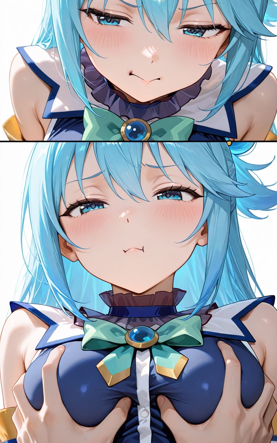 サンプル画像4:「他の女と遊んでたんでしょ…！」嫉妬して不機嫌なア〇アをなだめようとセックスしたらやりすぎてしまった件(いちはち) [d_606270]