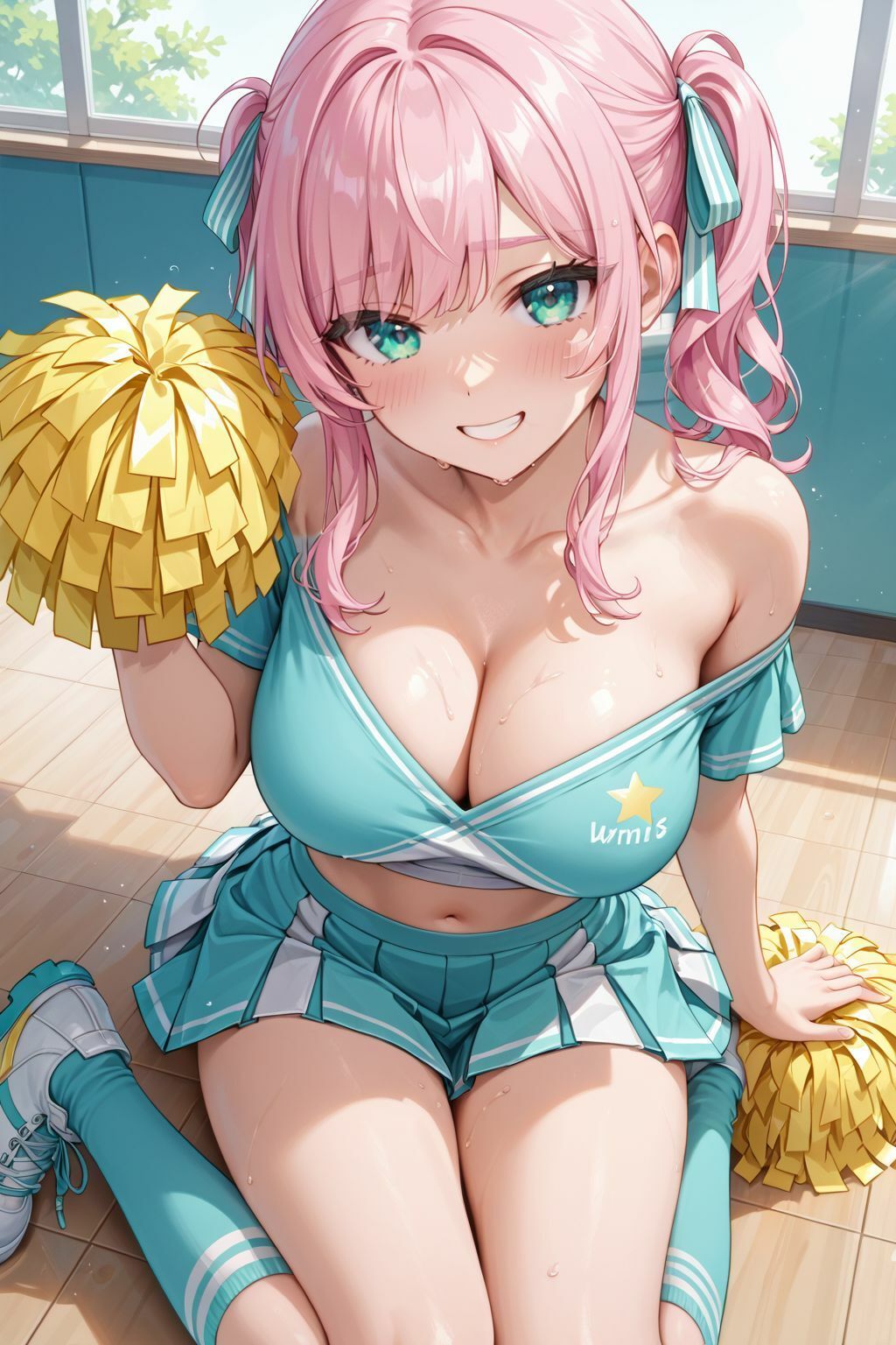 サンプル画像1:絶頂☆応援 チア部の濃厚ご奉仕5(Aphrodite Crystal) [d_606356]