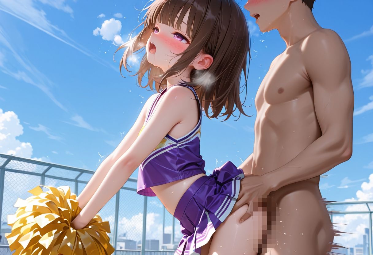性処理特区 〜チア編〜 ロリ少女があなたを応援します 性奉仕で癒されてください おたまんじゅう エロ画像3