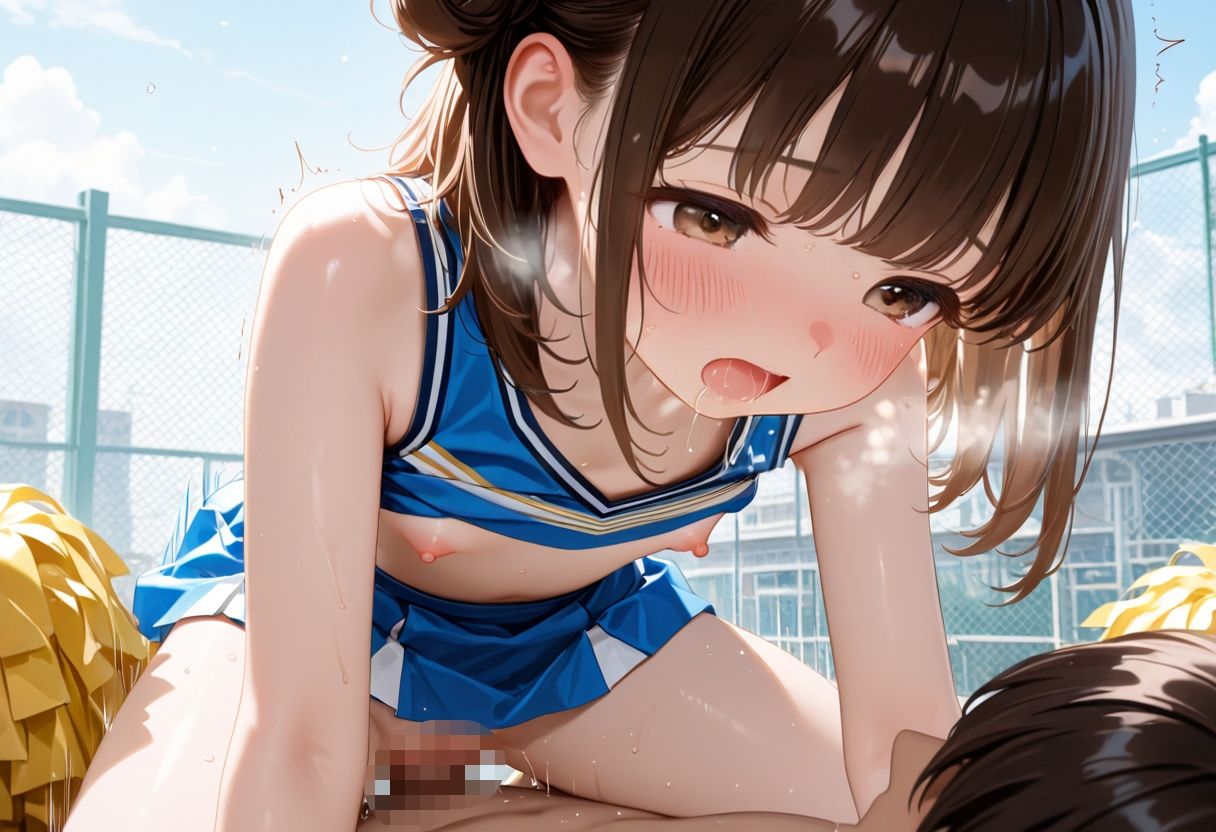 性処理特区 〜チア編〜 ロリ少女があなたを応援します 性奉仕で癒されてください おたまんじゅう エロ画像4