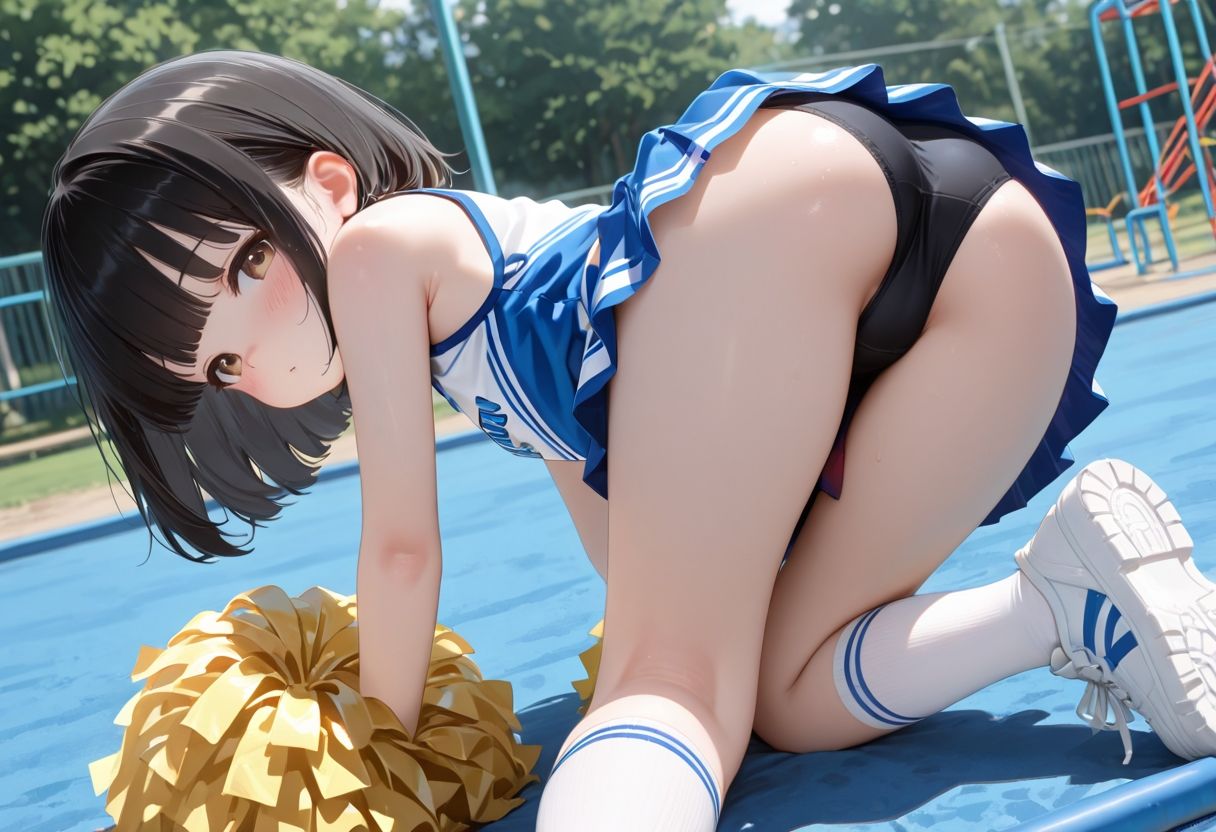 性処理特区 〜チア編〜 ロリ少女があなたを応援します 性奉仕で癒されてください おたまんじゅう エロ画像5