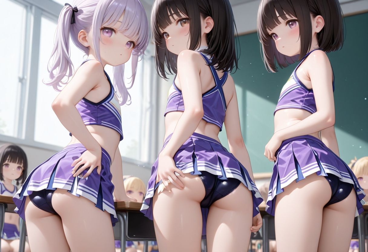 性処理特区 〜チア編〜 ロリ少女があなたを応援します 性奉仕で癒されてください おたまんじゅう エロ画像6