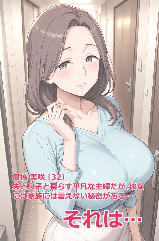 サンプル画像1:Gカップ爆乳主婦美咲のドスケベな本性〜強引な誘いに発情し、即堕ち！！びしょ濡れマンコでチンポを貪る淫乱牝豚〜(たらお) [d_606401]