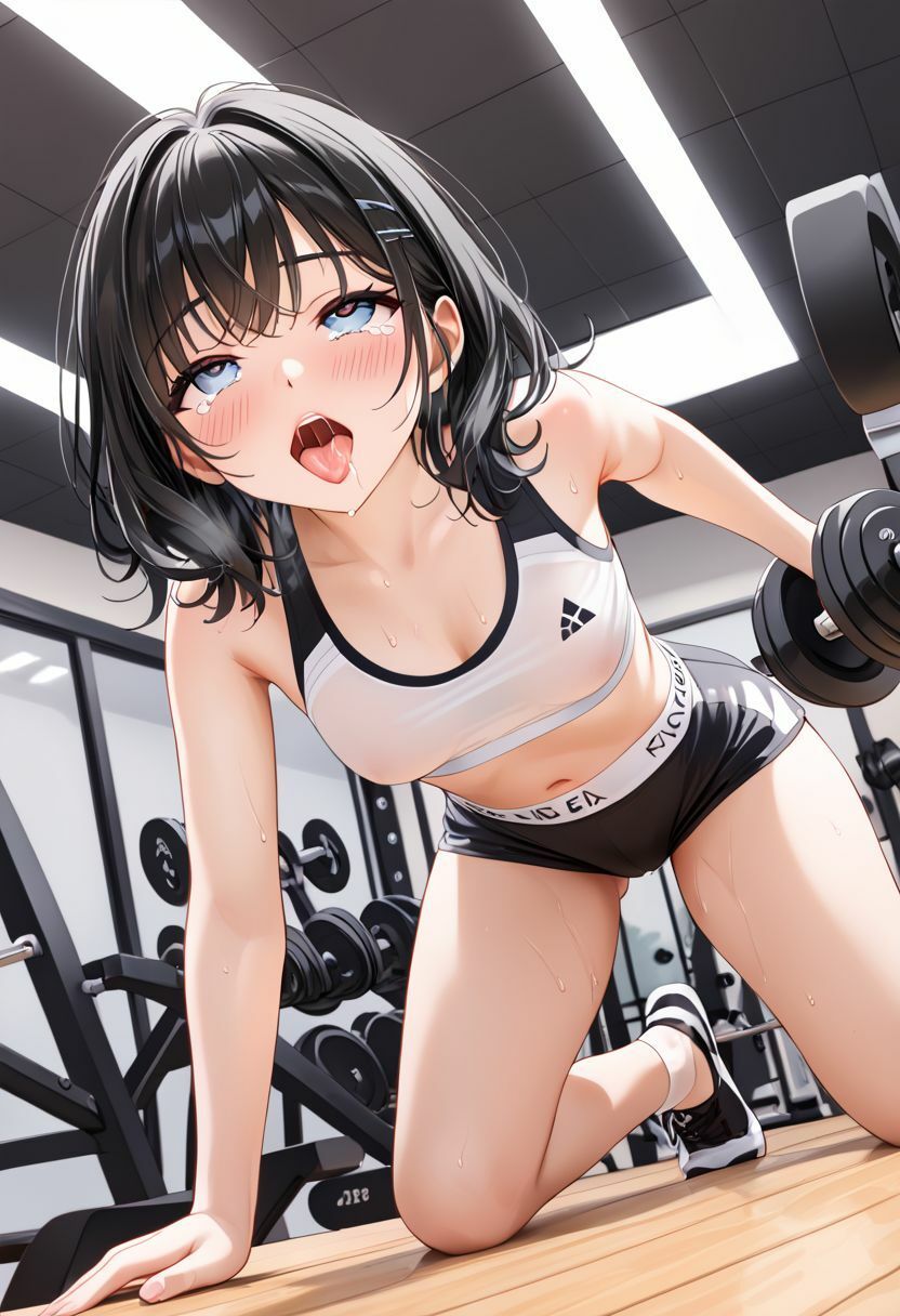 サンプル画像1:トレーナーの命令は絶対 逆らえない肉体指導(白咲こはる) [d_606405]