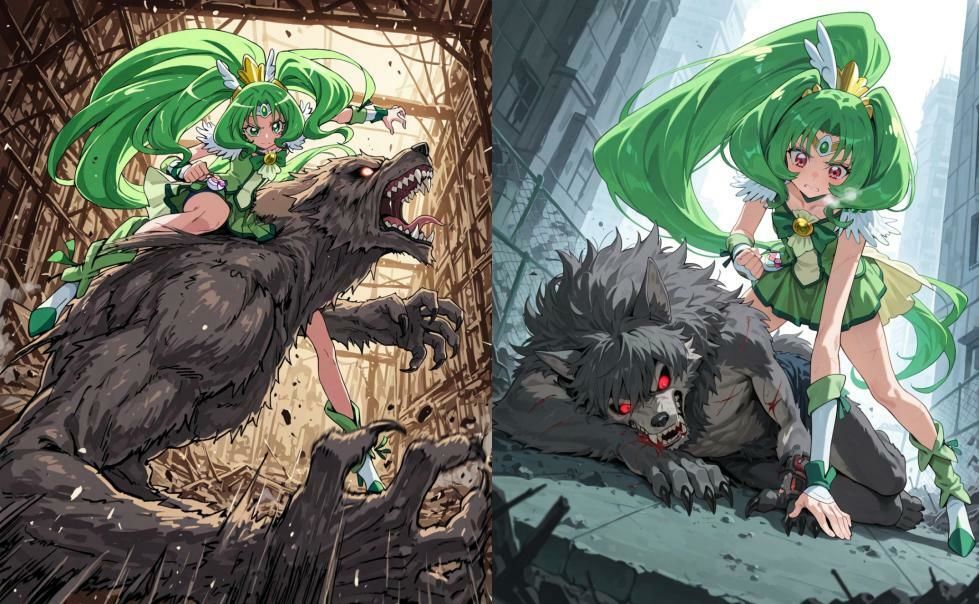 サンプル画像1:プリキュアマ〇チと人狼の敗北凌●(Shedd) [d_606417]