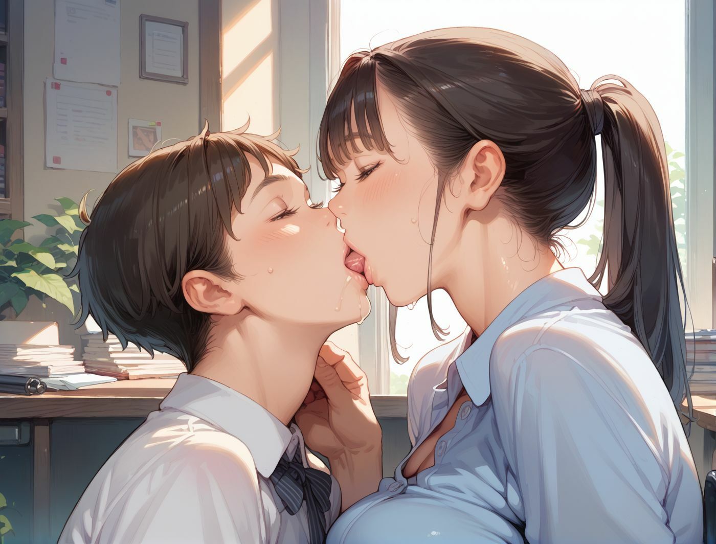 爆乳ロリ顔人妻とあの頃の僕 夏の思い出 画像6