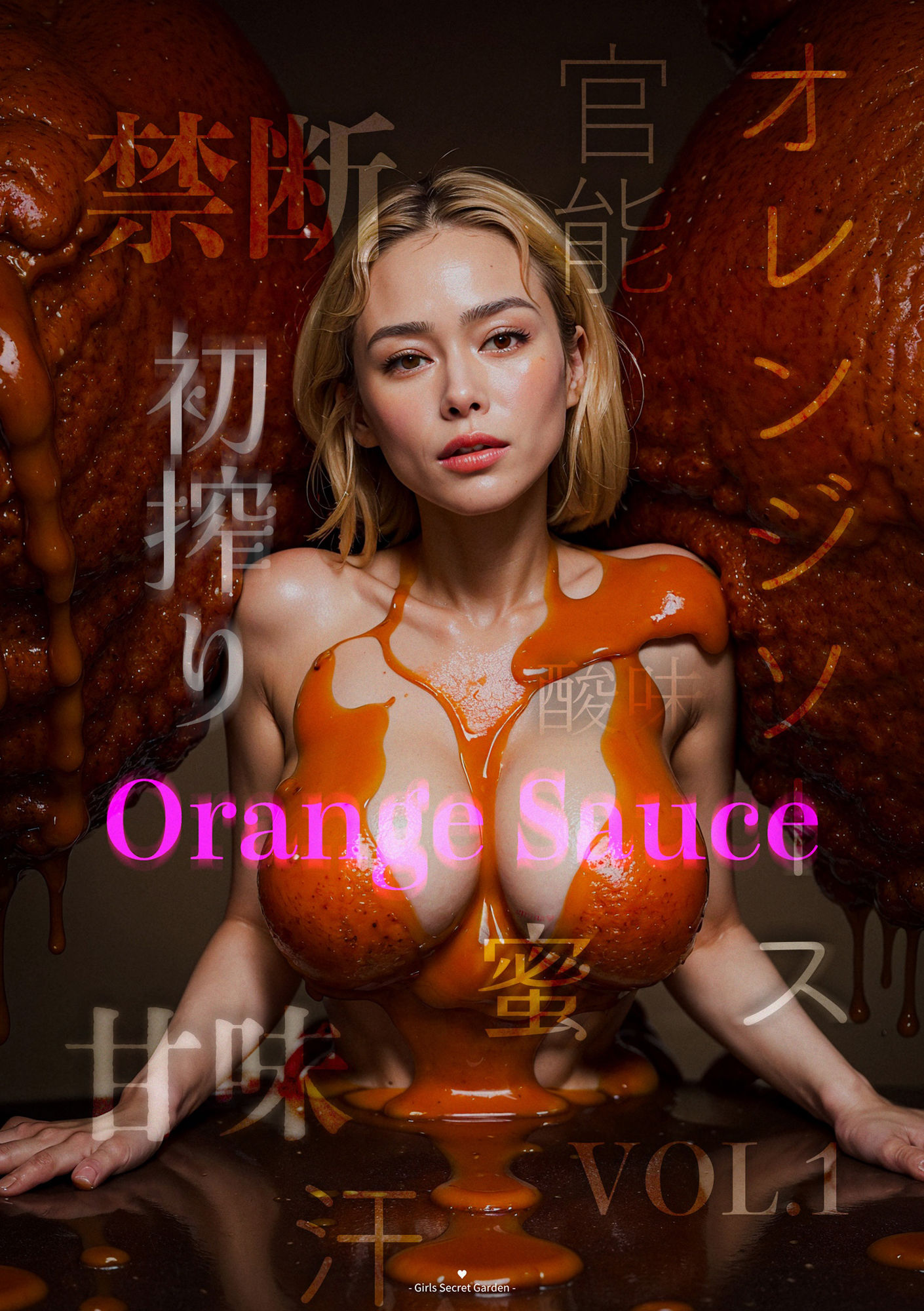 サンプル画像1:オレンジソース Vol.1 初搾り Photo Collection(Girls Secret Garden) [d_606455]
