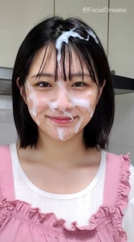 サンプル画像1:顔射後の余韻 – エプロン編 Vol.2(FacialDreams) [d_606462]