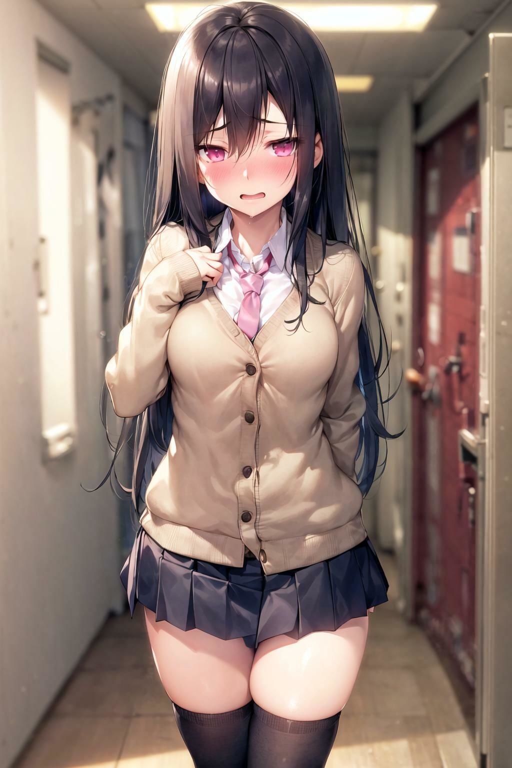 制服フェチ メス顔編 画像9