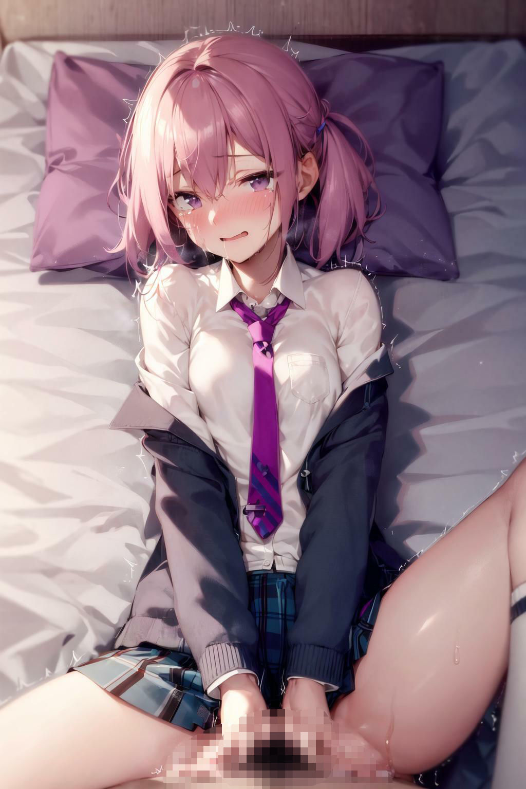 制服フェチ 泣き顔の正常位編 画像7