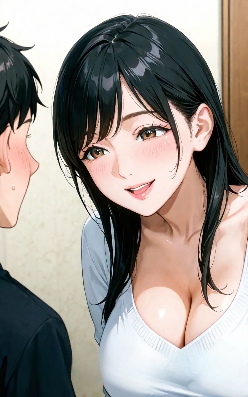 サンプル画像1:僧侶の僕が住職の美人妻を毎日犯してやった話(となりのエッティ) [d_606519]