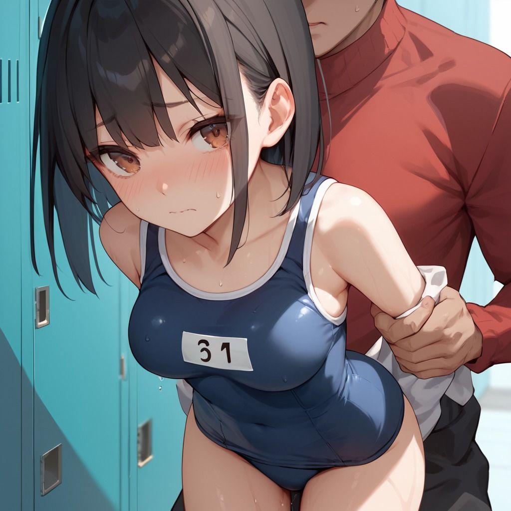 【完全服従】水泳部員をイキ狂わせて強●生ハメ指導 画像1