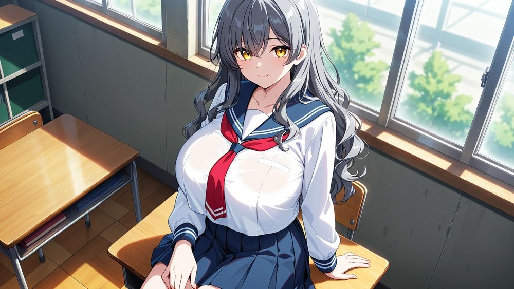 サンプル画像2:爆乳競泳水着姉妹が顧問と部室で視姦教育【4K】【FANZA専売】(ニート印刷所) [d_606584]