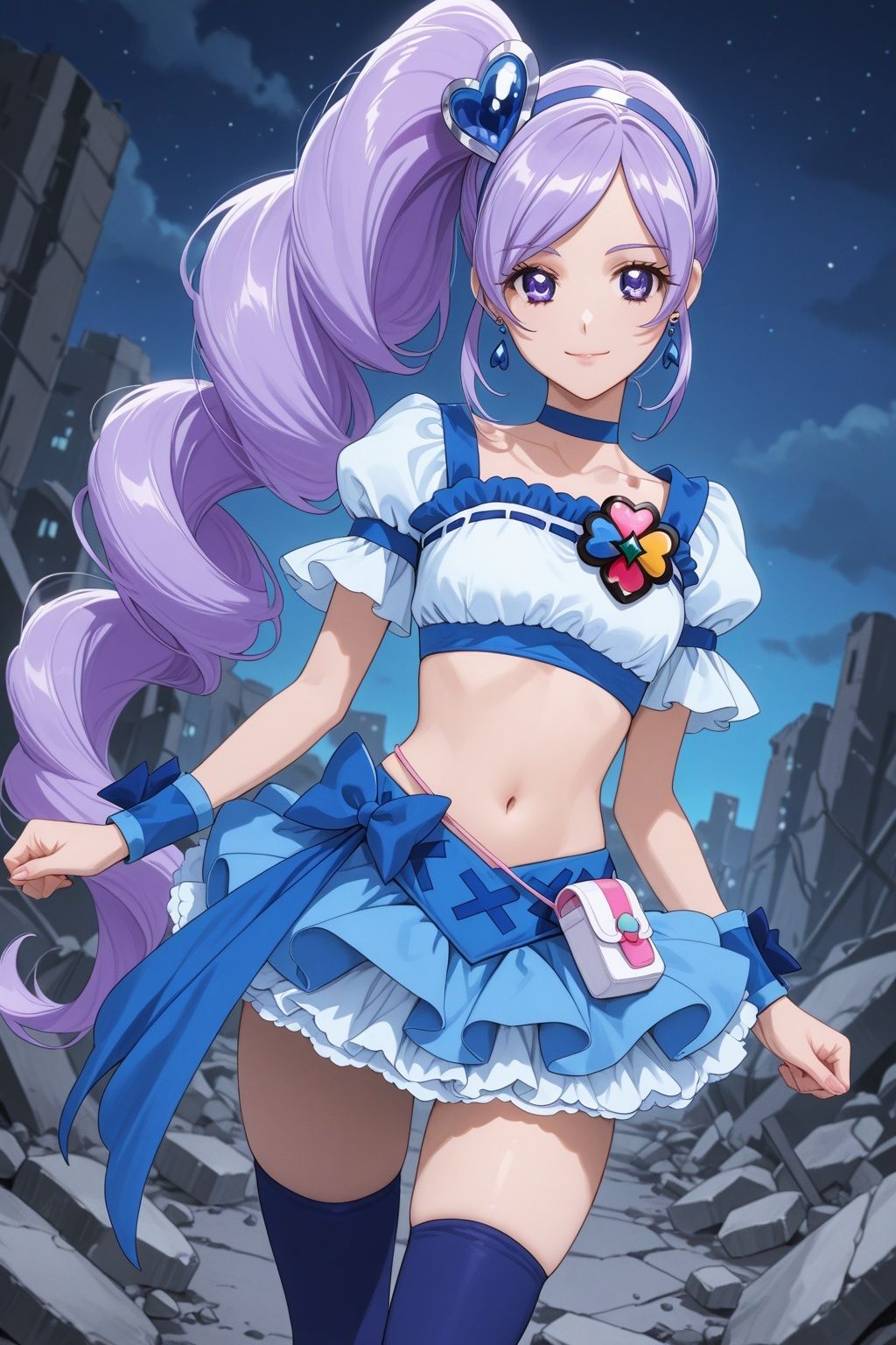 変身ヒロイン×辱 フレッシュプ●キュア! キュ●ベリー敗北初セックス 画像1