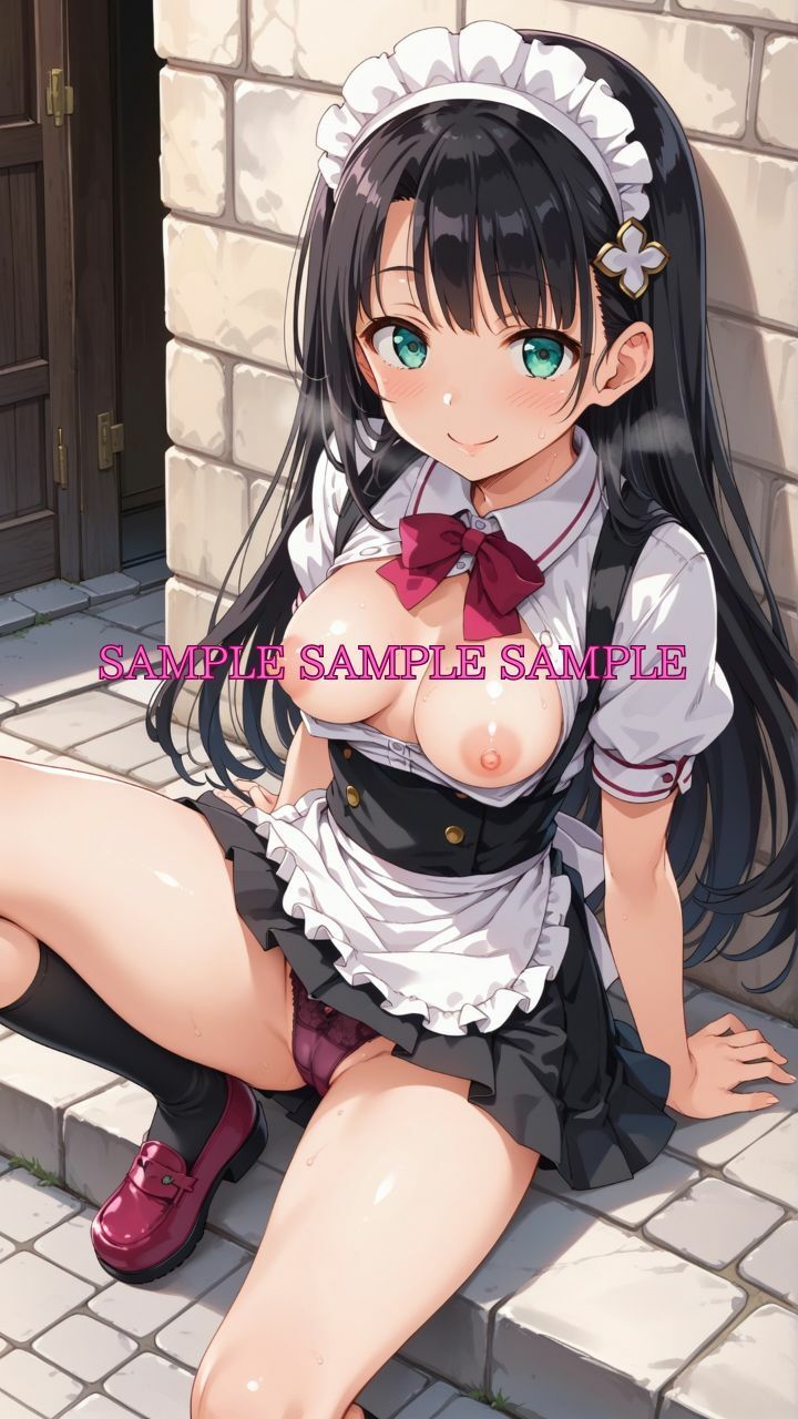 サンプル画像3:男女比1対10000の世界 カフェ娘達とセックスし放題でちんぽが乾く暇もないヤリ放題ハーレムライフ！！Vol.2(TailorFetiAI-Pix) [d_606635]