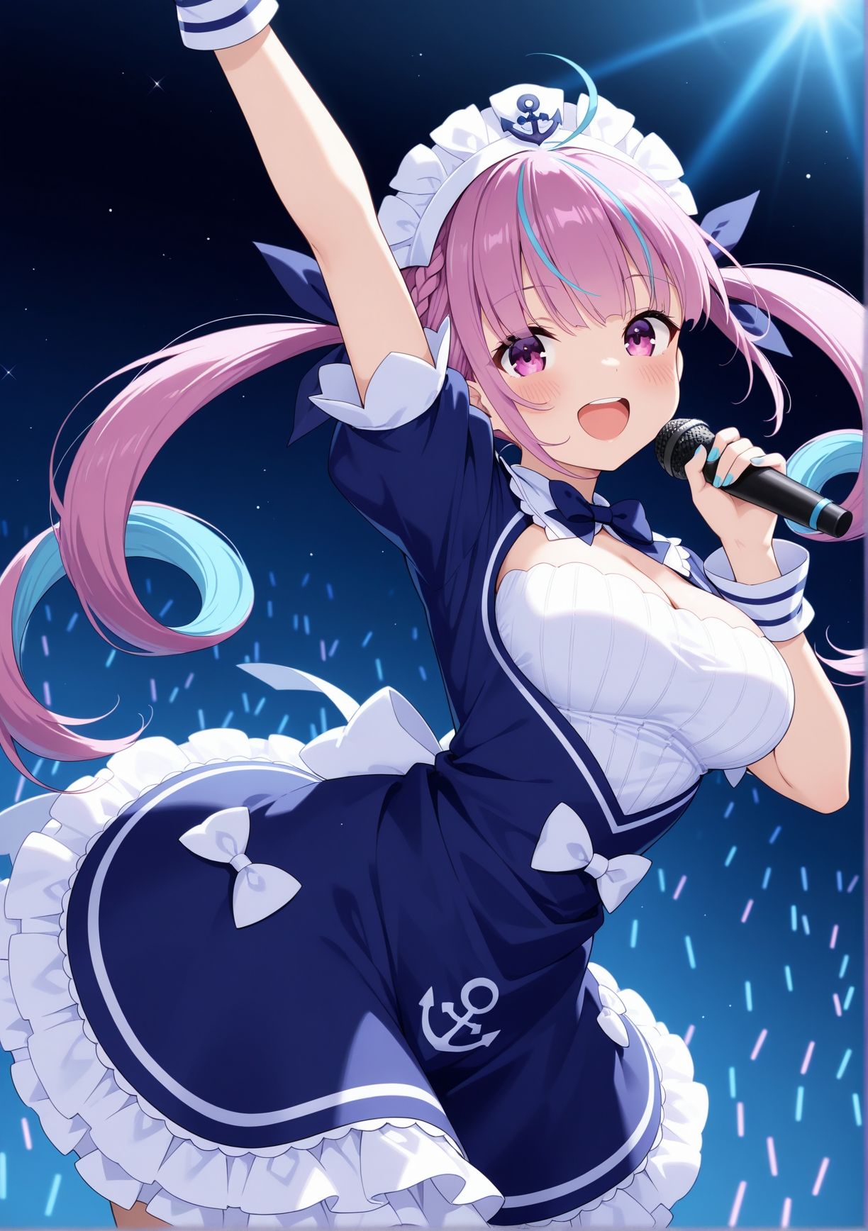 サンプル画像2:【湊あ〇あ】ライブ後のあくたんと気持ちいいこと（はぁと）(猫散灯（ねこさんとう）) [d_606648]