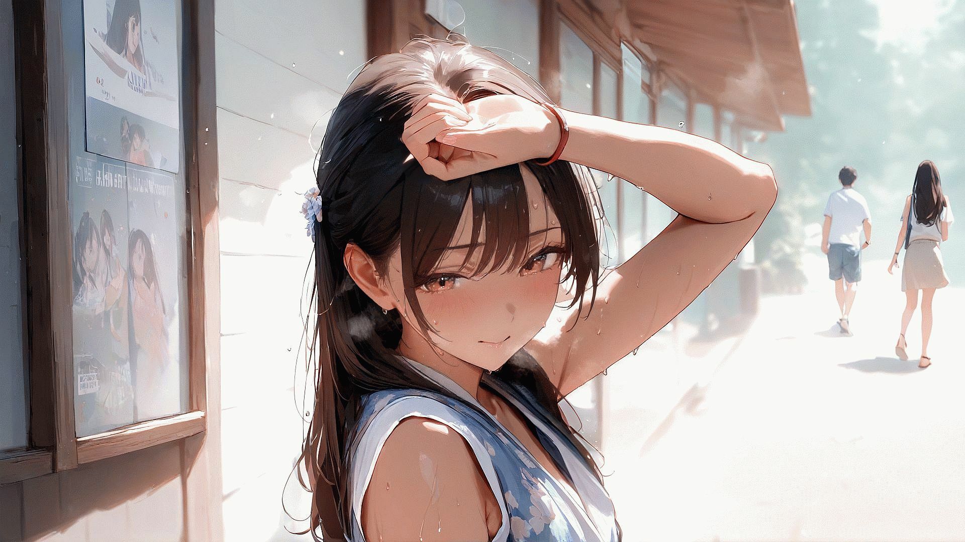 サンプル画像4:Sketch カナの夏休み(Gugh Gouf Burgers) [d_606708]