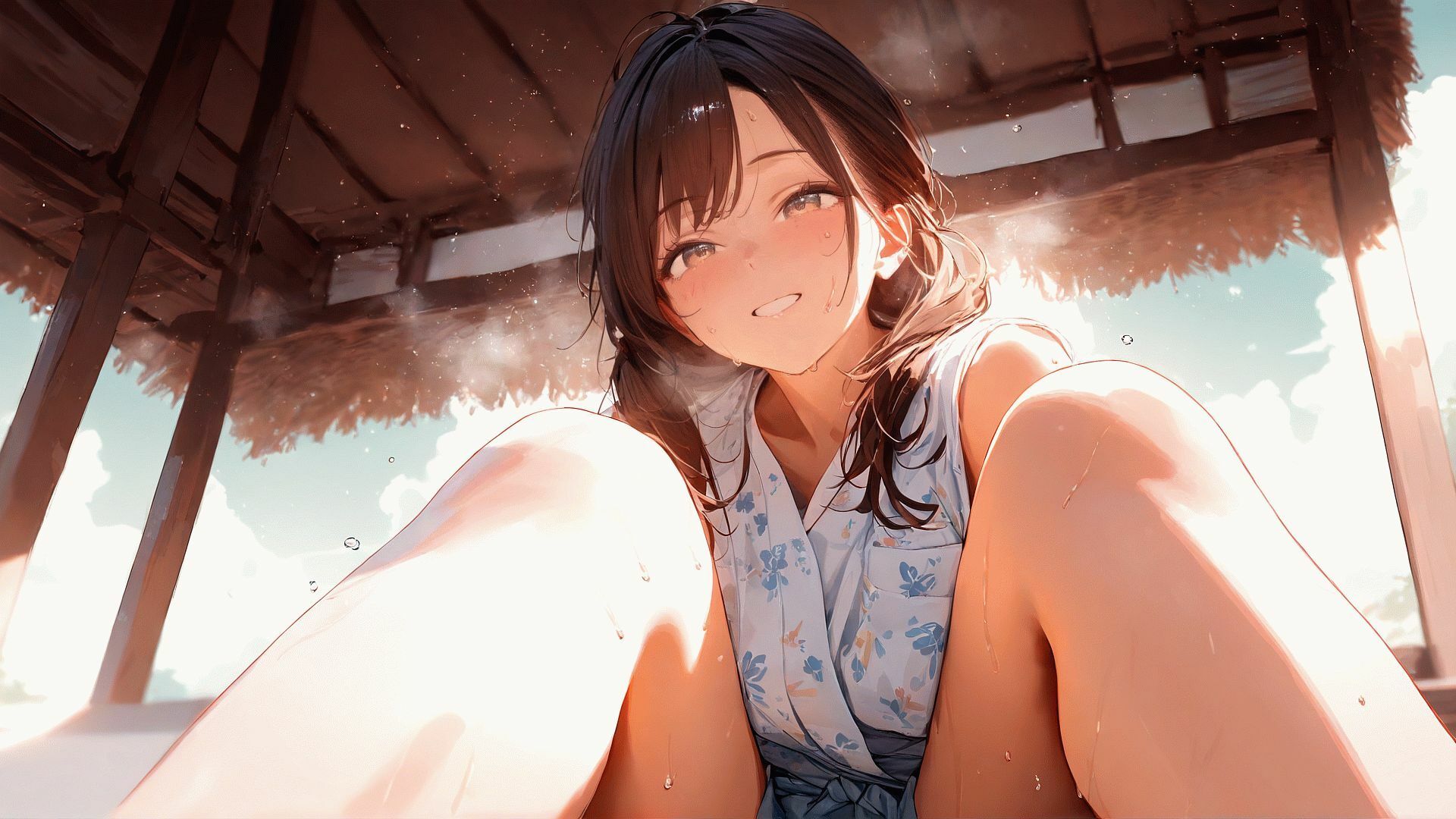 サンプル画像5:Sketch カナの夏休み(Gugh Gouf Burgers) [d_606708]