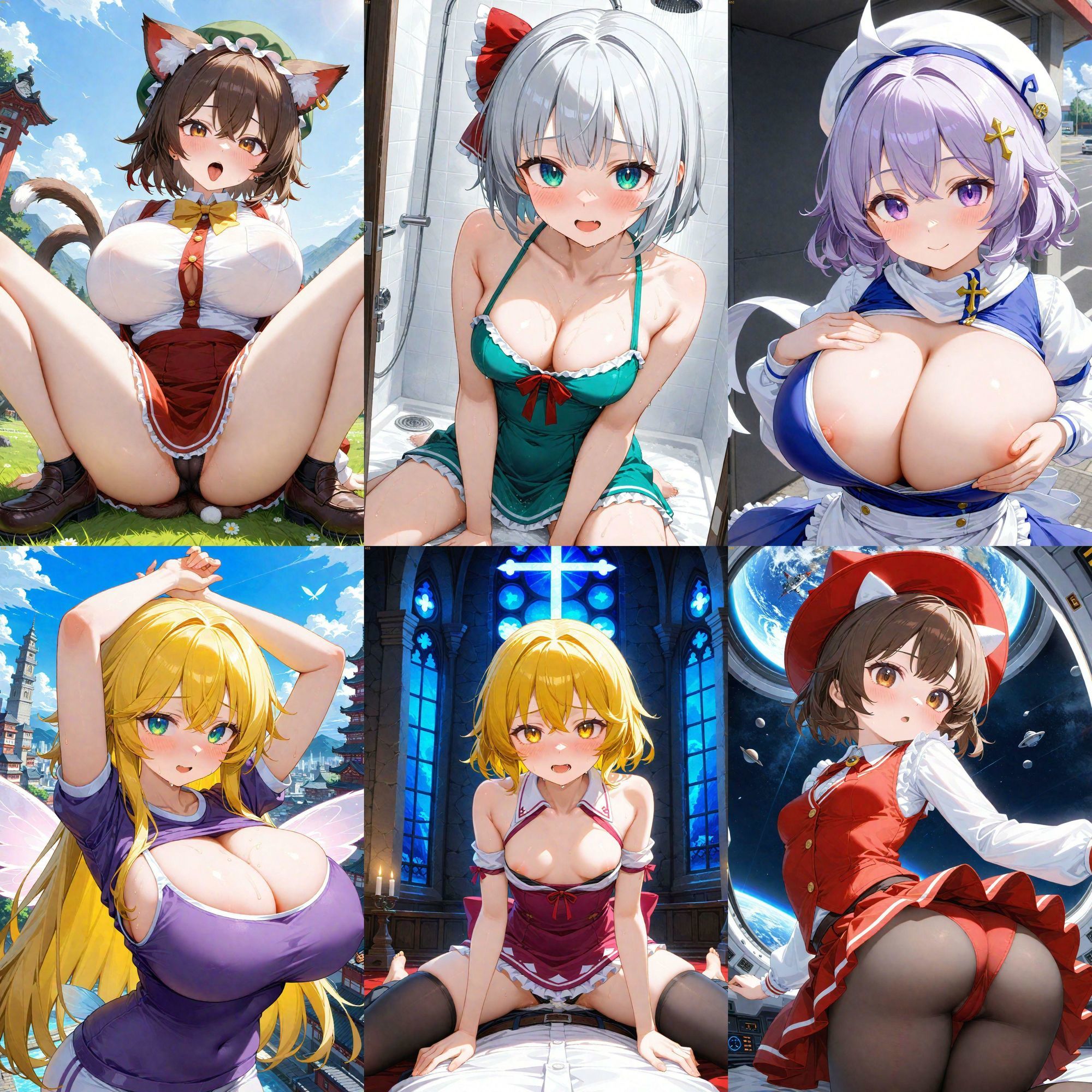 ノーモザイク!東方妖々夢キャラの誘惑2 画像7