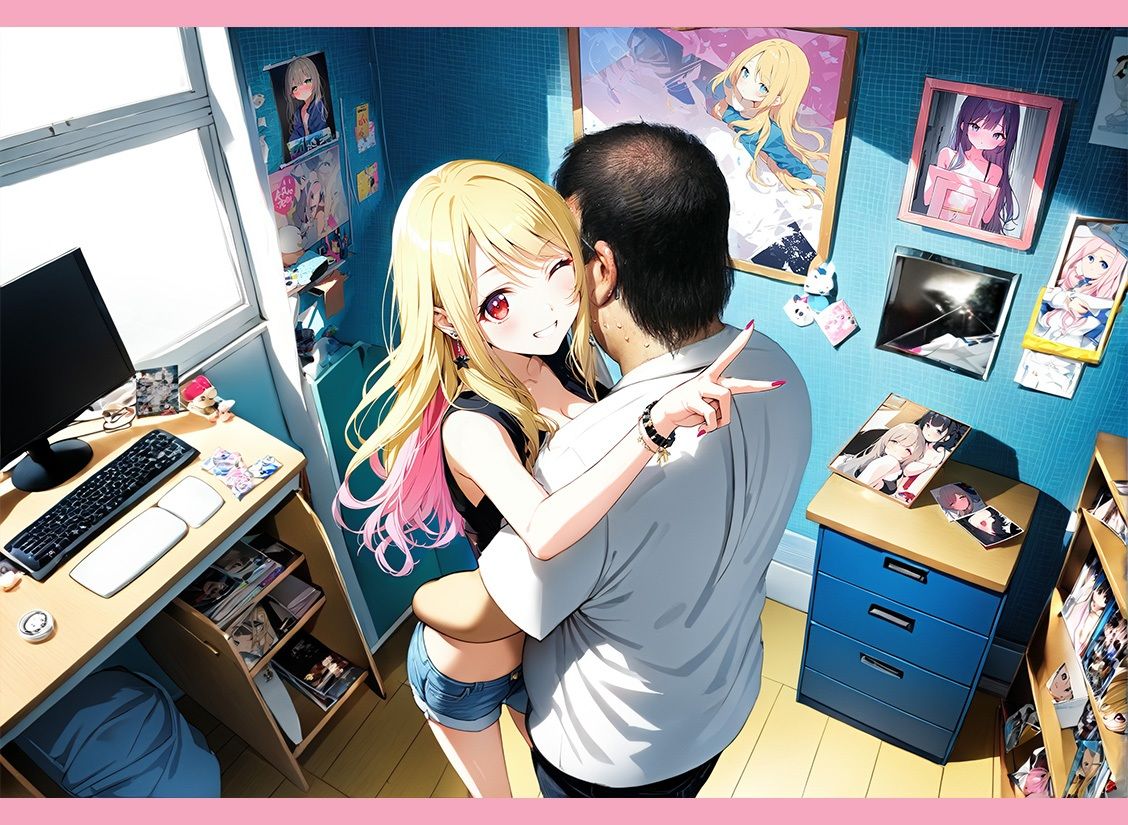 サンプル画像1:ギャルの社会貢献250人のオタクを性処理してきました。(ぶっかけ日和) [d_606767]