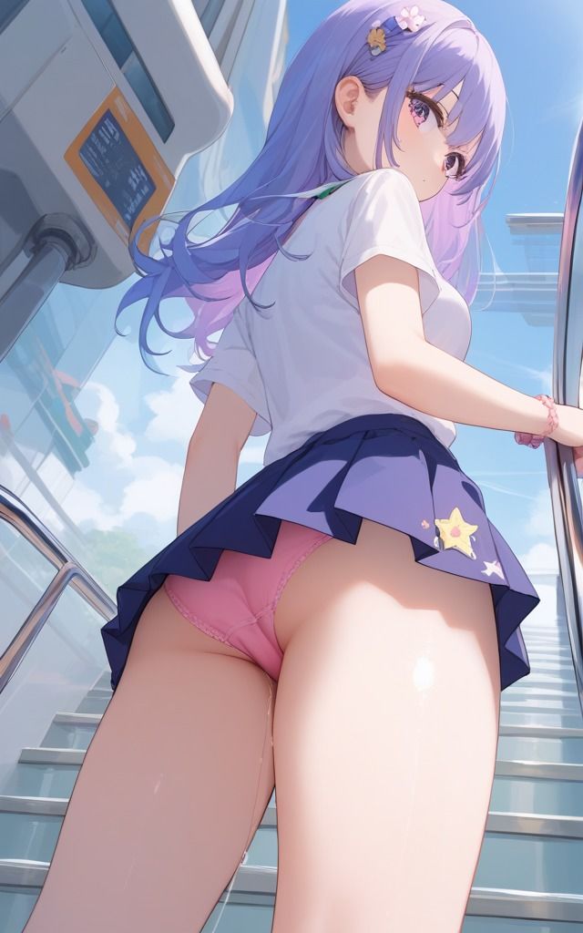 サンプル画像3:尻に憑りつかれて(AIマジカルタウン) [d_606775]