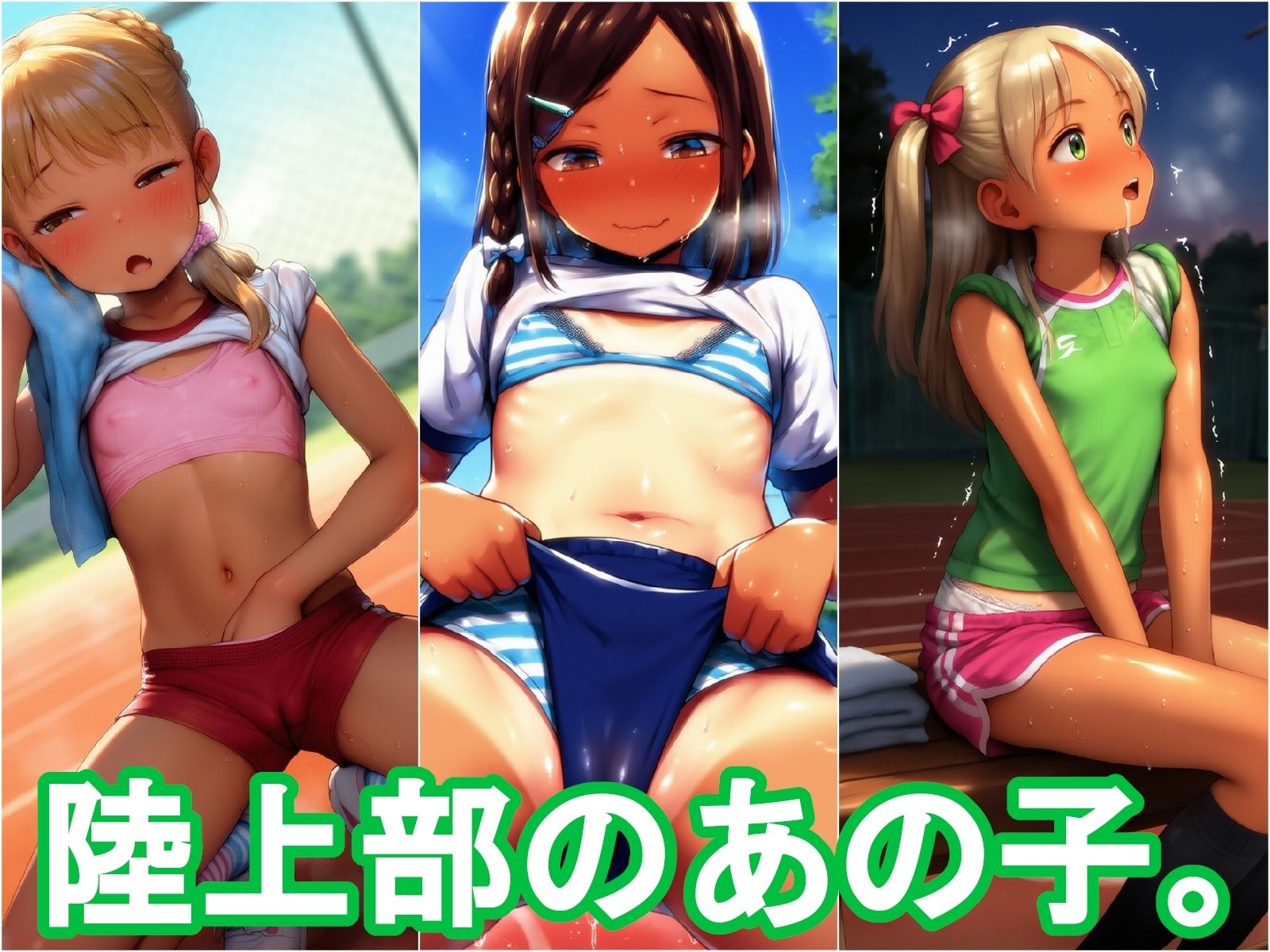 サンプル画像1:陸上部のあの子。(パンツォ・デ・アヤトリー) [d_606893]