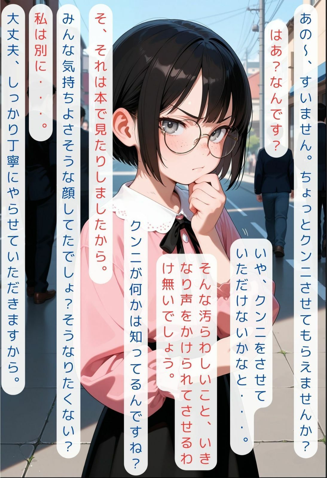 「あの〜、すいません。クンニさせてもらえませんか？」つるぺた美少女編 リトルハード エロ画像6