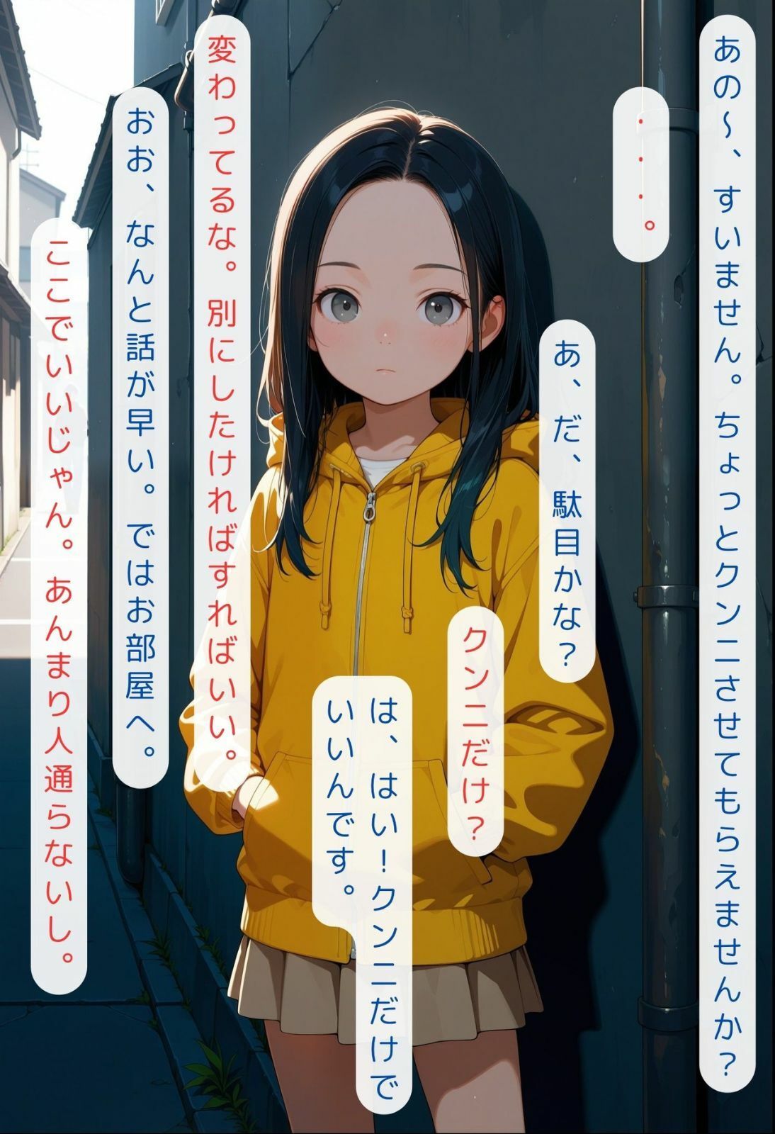 「あの〜、すいません。クンニさせてもらえませんか？」つるぺた美少女編 リトルハード エロ画像10