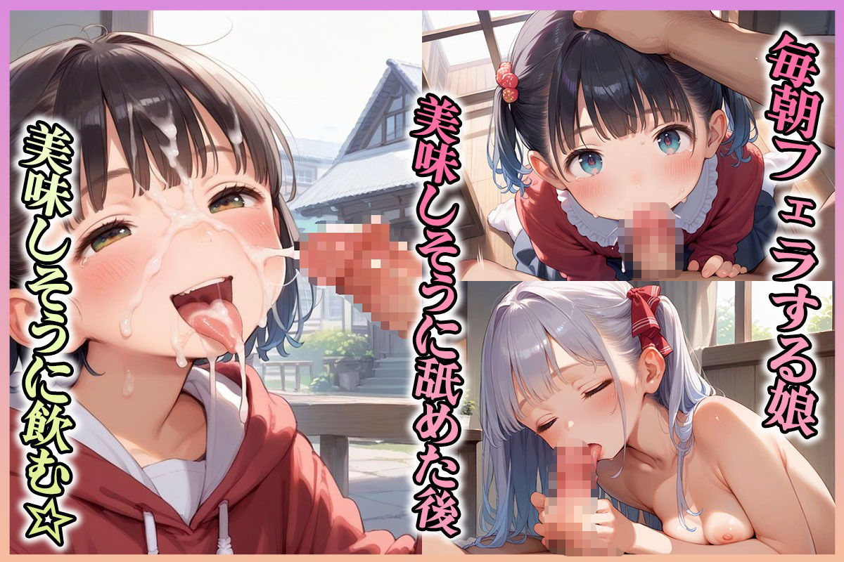 サンプル画像2:パパと娘の性日記  パパのざーめんだぁいすき(ちっぱい少女) [d_606948]