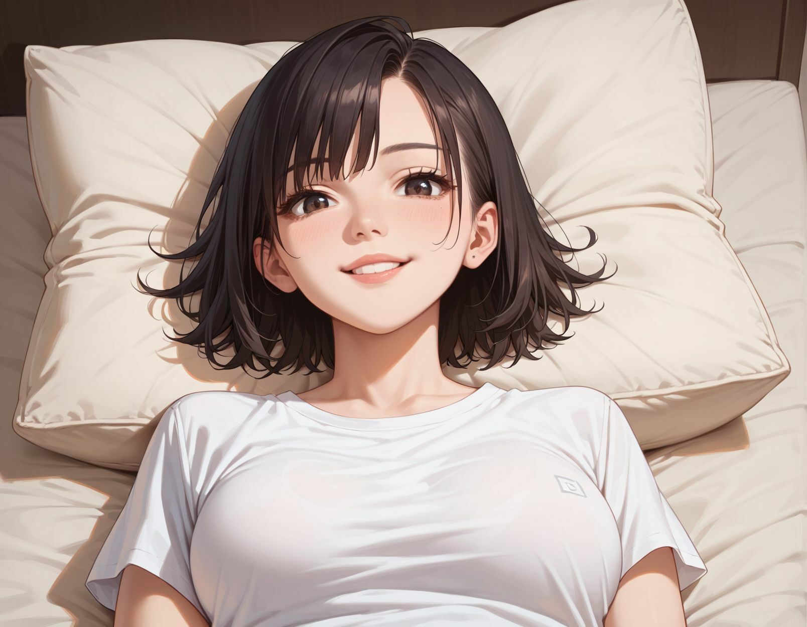 巨乳美女の放課後の中出しSEX 画像1